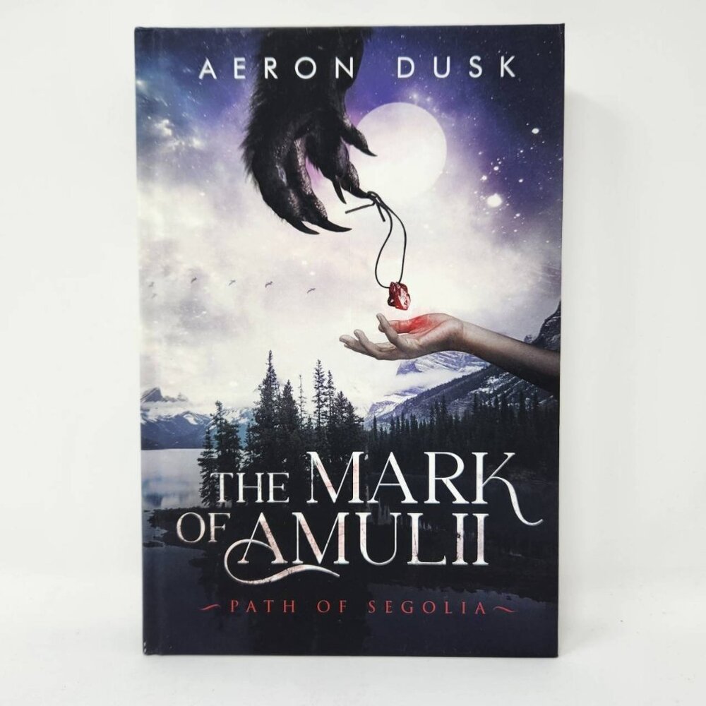 The Mark Of Amulii By Aeron Dusk - SIGNED First Edition, Hardcover